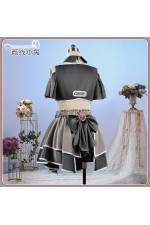 2XXT Cosplay Uma Musume Pretty Derby Meni Shuki Rush-sshu 4th Anniversary Live Grey Outfit Cosplay Costume